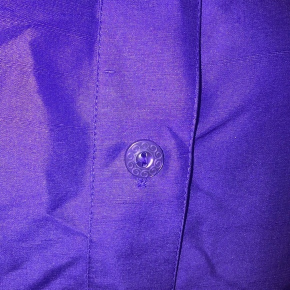 DRAPER’S & DAMON’S 100% button down blouse size PM - Picture 2 of 8